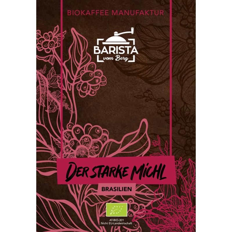 Barista vom Berg Barista vom Berg BIO Der starke Michl 250g - ganze Bohne - Produktbild