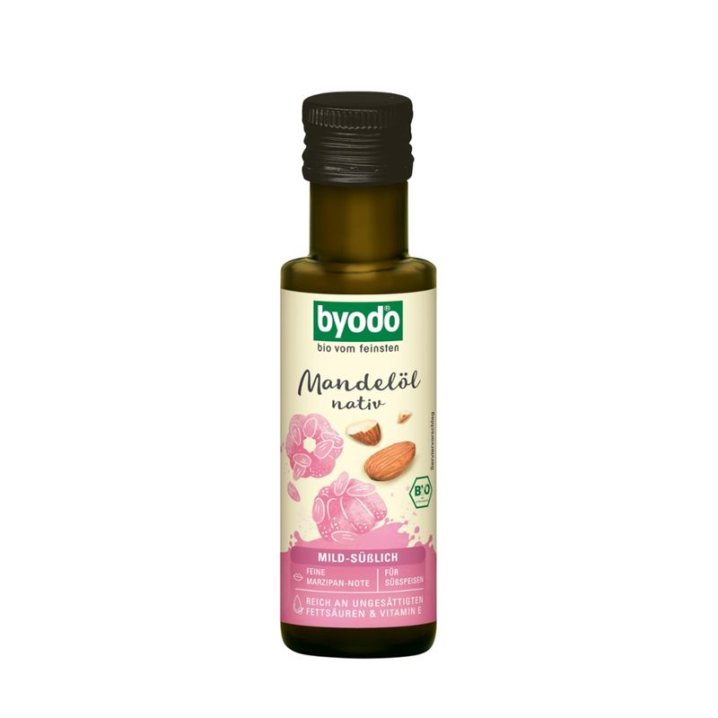 Byodo Byodo Almond oil, cold pressed, 0,1l - Produktbild