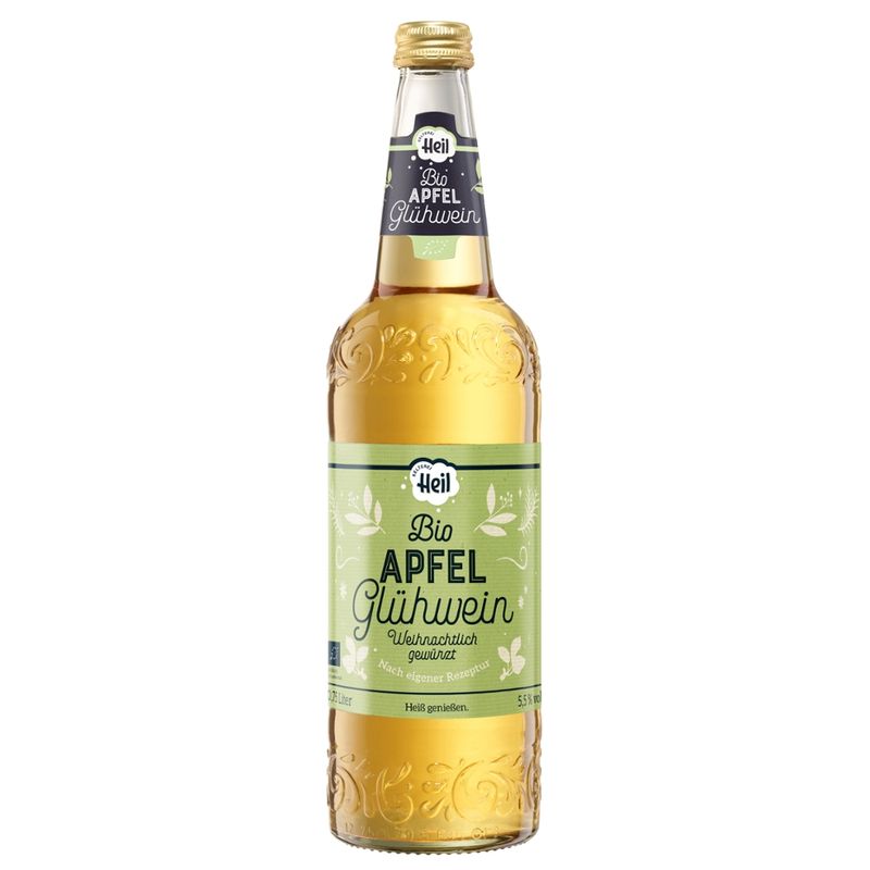 Kelterei Heil OHG Bio Apfel- Glühwein - Produktbild