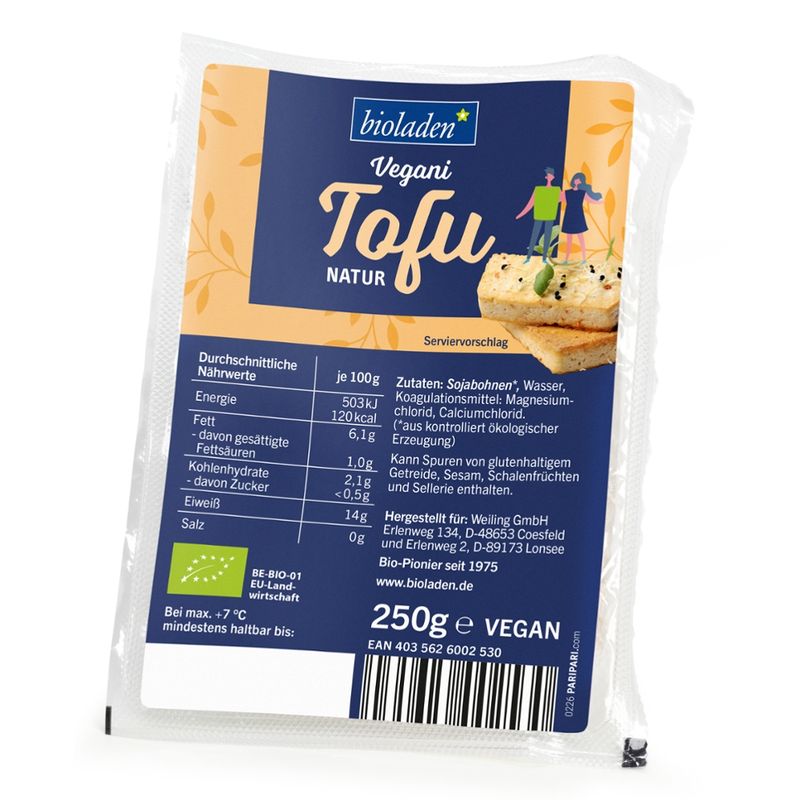 bioladen Tofu natur - Produktbild