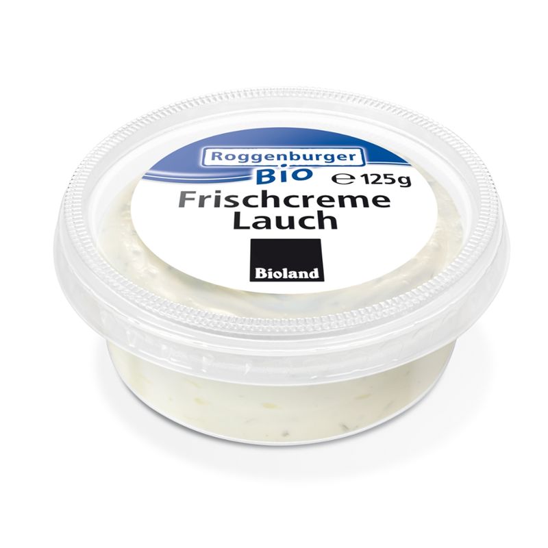 Roggenburger Bio Roggenburger Frischcreme Lauch 125 g PRE PACK - Produktbild