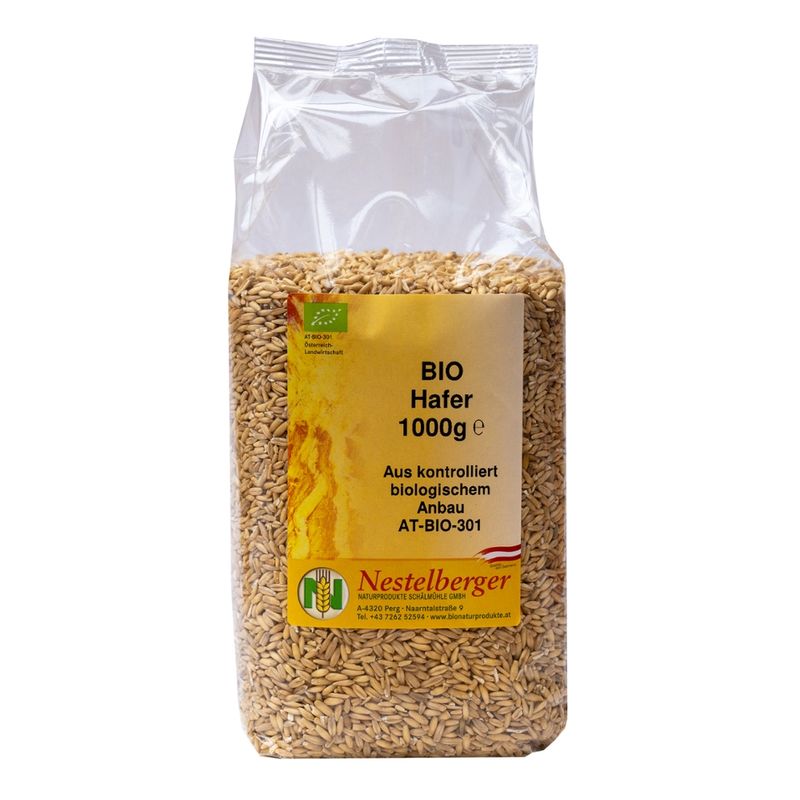 Nestelberger Bio Hafer 1kg - Produktbild