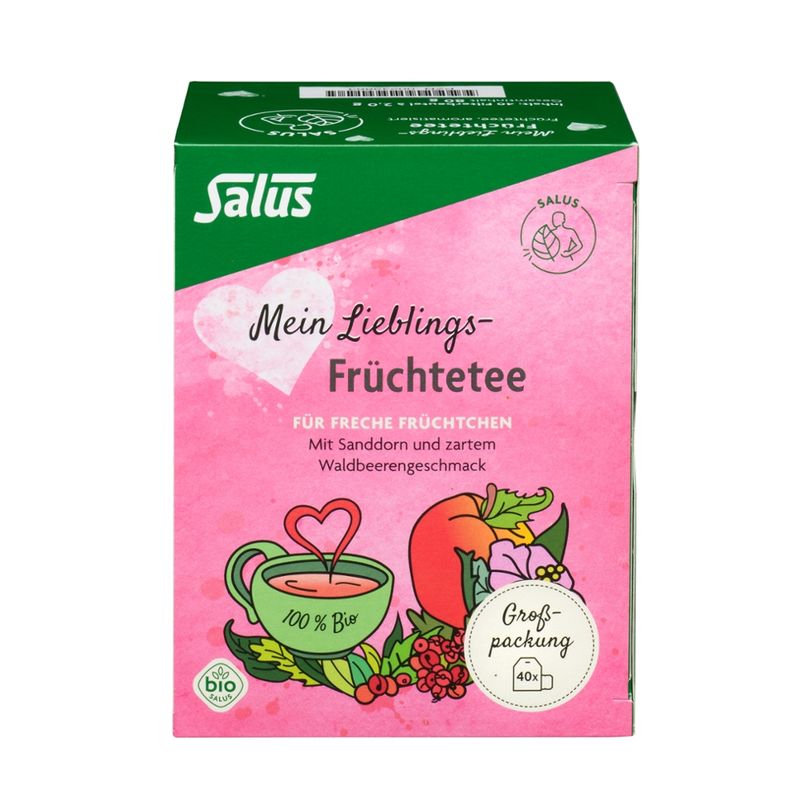 Salus® Salus® Mein Lieblings-Früchte-Tee bio 40 FB - Produktbild