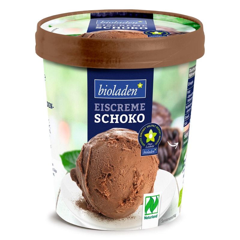 bioladen Eiscreme Schokolade - Produktbild