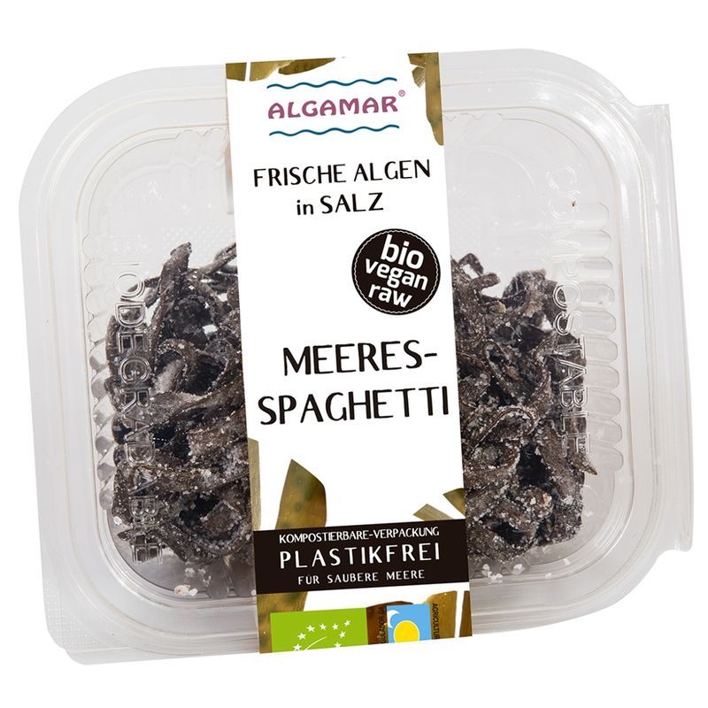 Algamar Meeresspaghetti (Frische Algen in Salz) - Produktbild