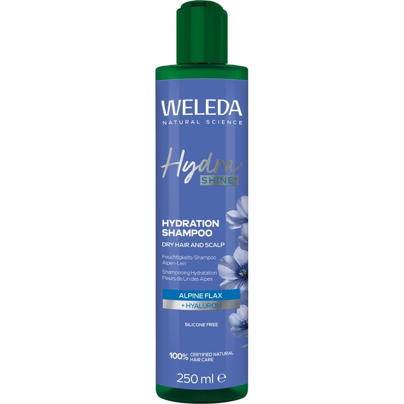 Weleda WELEDA HydraShine Feuchtigkeits-Shampoo Alpen-Lein - Produktbild