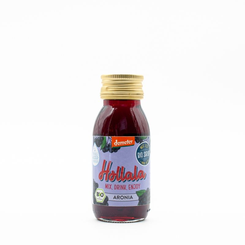 Hollala Bio (Demeter) Sirup Aronia 60ml - Produktbild