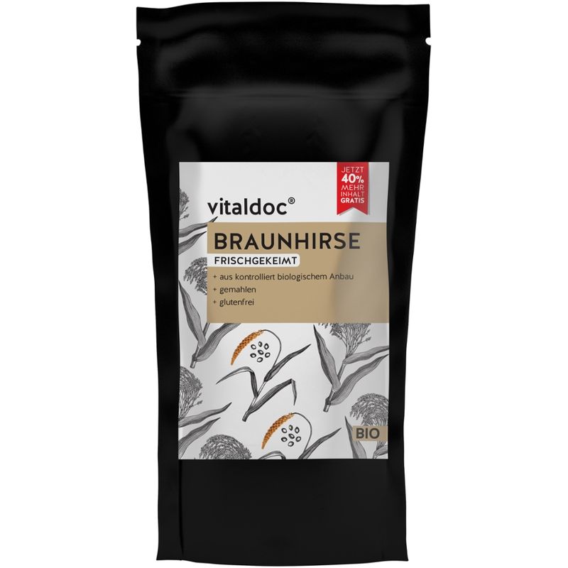 vitaldoc vitaldoc® BIO-Braunhirse frischgekeimt - Produktbild