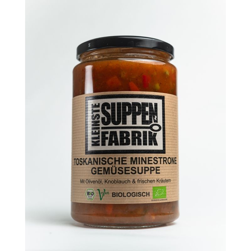 Kleinstesuppenfabrik Toskanische Minestrone Gemüsesuppe - Produktbild