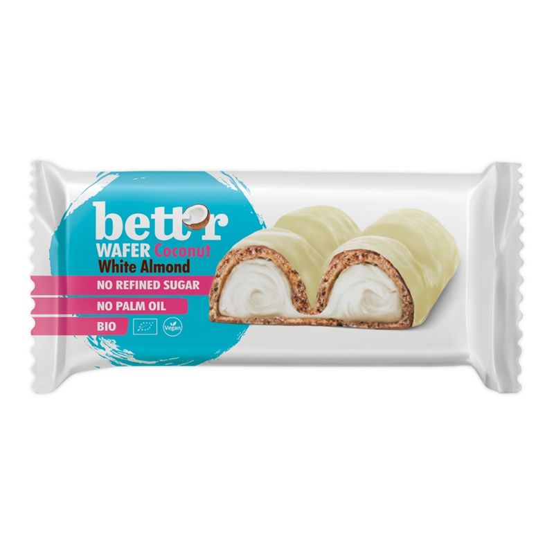 Bett'r Wafer bar with coconut cream filling 33 g Bettr - Produktbild