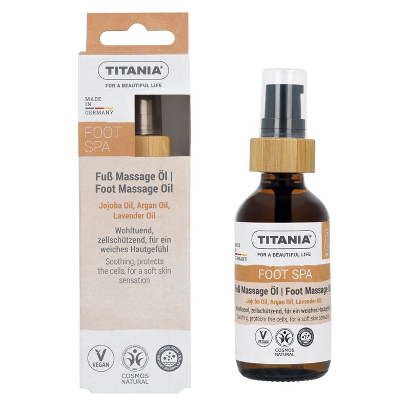 TITANIA® TITANIA® Fuß Massage Öl, 58 ml - Produktbild