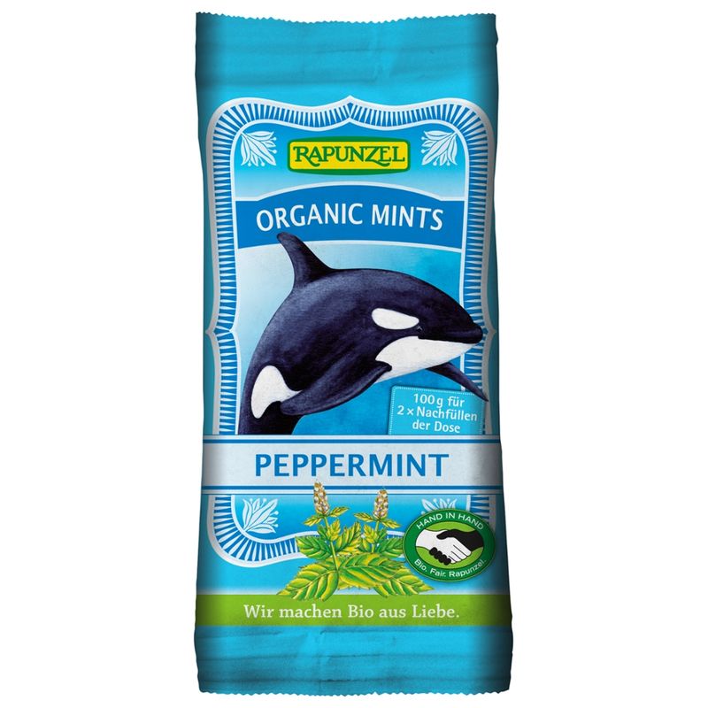 Rapunzel Organic Mints Peppermint HIH Nachfüllbeutel - Produktbild