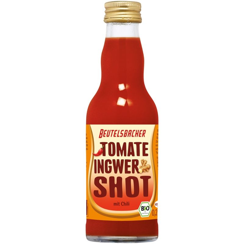 BEUTELSBACHER Bio TOMATE INGWER SHOT - Produktbild