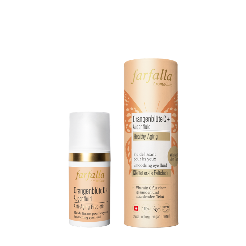 farfalla Orangenblüte C+ Augenfluid, Healthy Aging, 15ml - Produktbild