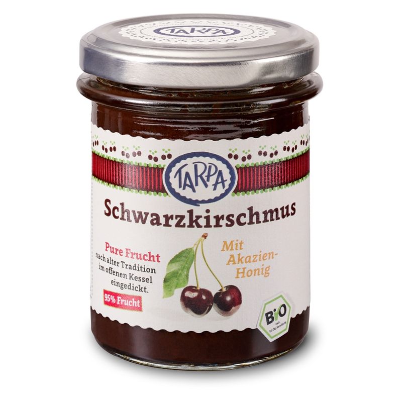 TARPA Schwarzkirschmus mit Akazienhonig - Produktbild