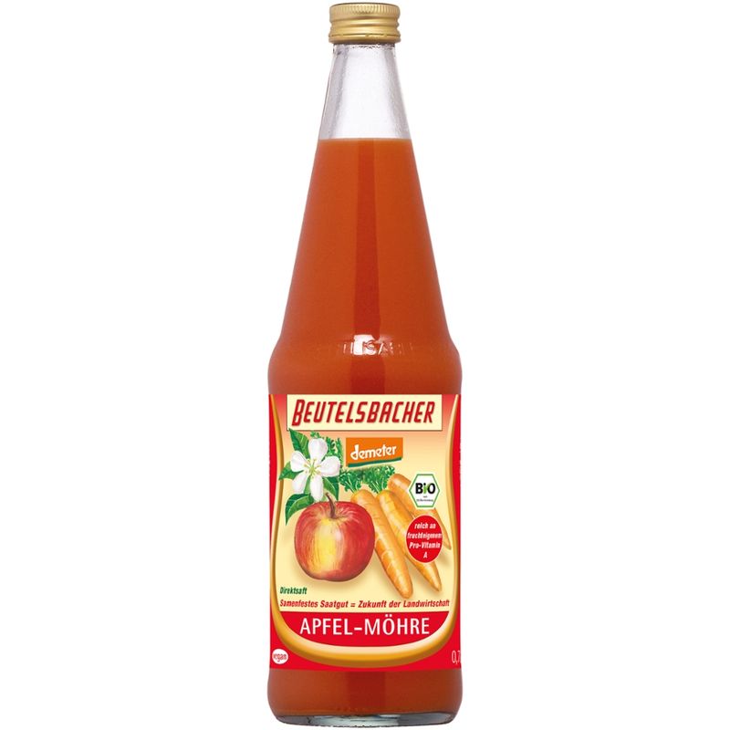 BEUTELSBACHER Apfel-Möhren-Saft - Produktbild