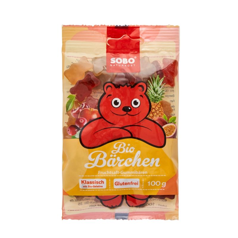 Sobo Bio-Bärchen mit Bio-Gelatine - Produktbild