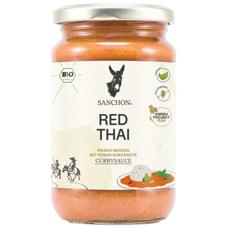 Sanchon FS Currysauce Red Thai, 320 ml, SANCHON, bio - Produktbild