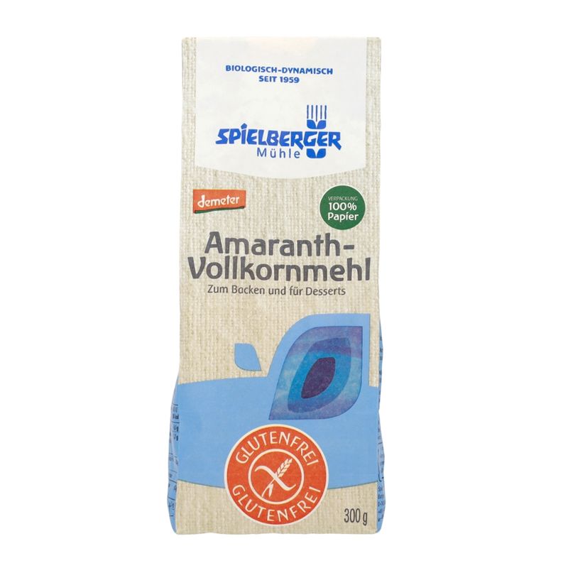 Spielberger Mühle Amaranth-Vollkornmehl, glutenfrei, demeter - Produktbild