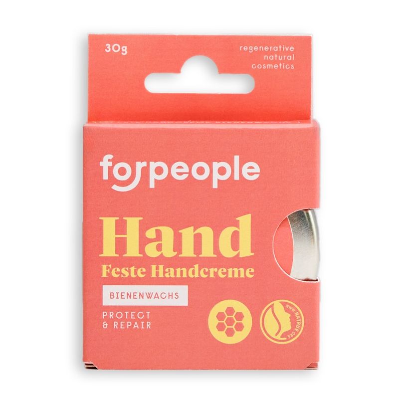 forpeople Feste Handcreme mit Bienenwachs in der Dose - Produktbild