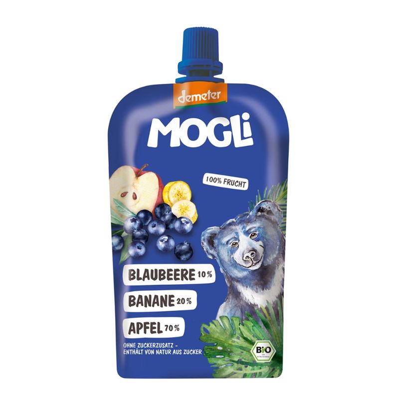 Mogli Quetschie Blaubeere Banane - Produktbild