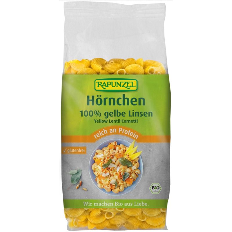 Rapunzel Gelbe Linsen Hörnchen - Produktbild
