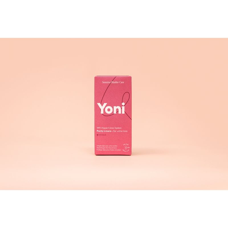 Yoni Slipeinlagen - Inkontinenz - 100 % Bio-Baumwoll-Oberfläche - 24 Stk - Produktbild