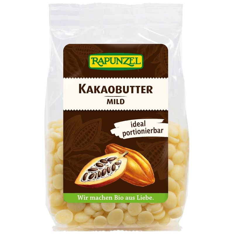 Rapunzel Kakaobutter mild - Produktbild