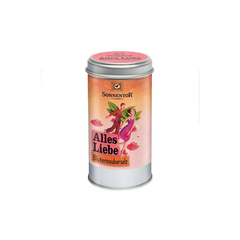 Sonnentor Alles Liebe Blütenzaubersalz, Streudose - Produktbild