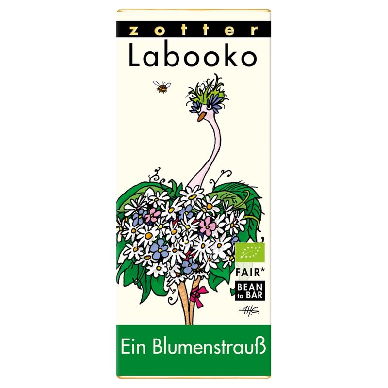 Zotter Schokolade Labooko Ein Blumenstrauß - Produktbild
