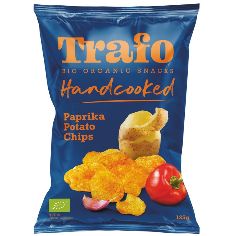Trafo Handcooked Chips Paprika - Produktbild