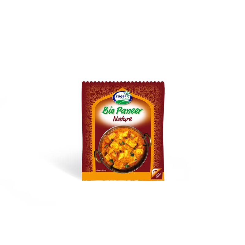 Züger Frischkäse AG Züger Bio Indian Paneer Block 200g - Produktbild