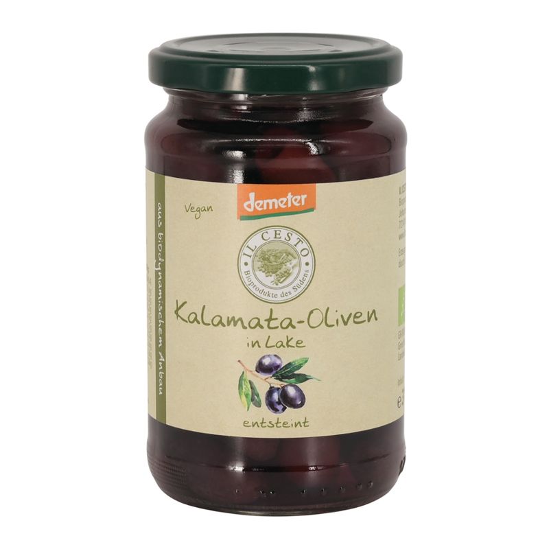 Il Cesto demeter Griech. Kalamata-Oliven in Lake natur entsteint - Produktbild