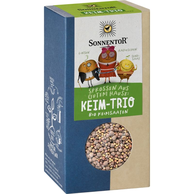 Sonnentor Keim-Trio, Packung - Produktbild