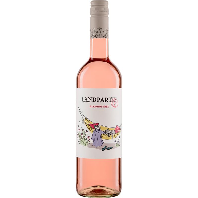 Riegel Eigenmarke LANDPARTY alkoholfrei Rosé - Produktbild
