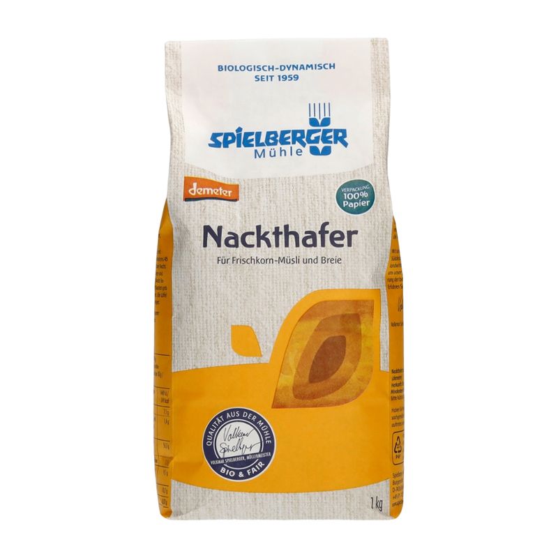 Spielberger Mühle Nackthafer, demeter - Produktbild