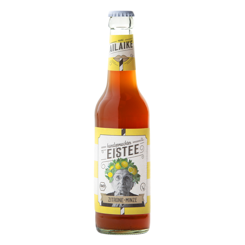 AiLaike Natural Beverages  AiLaike Zitrone-Minze Eistee - Produktbild