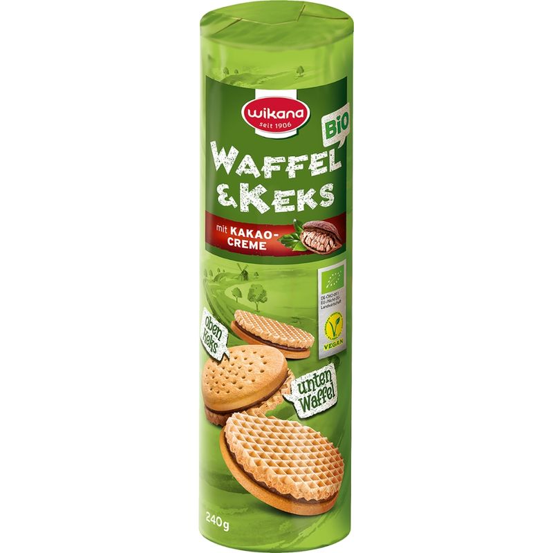 Wikana Bio Waffel & Keks 240g - Produktbild