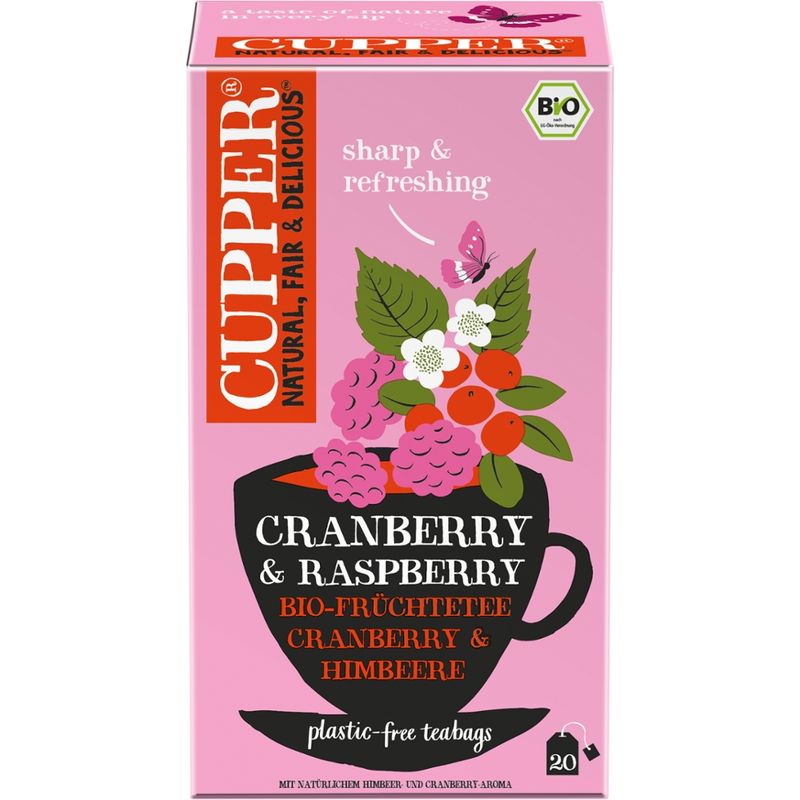 Cupper Cranberry & Raspberry - Produktbild