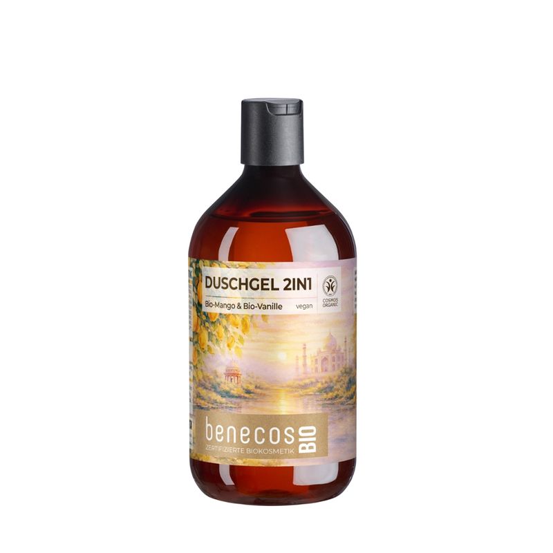 benecos benecosBio Duschgel Sommer-Edition Bio-Mango & Bio-Vanille - Produktbild