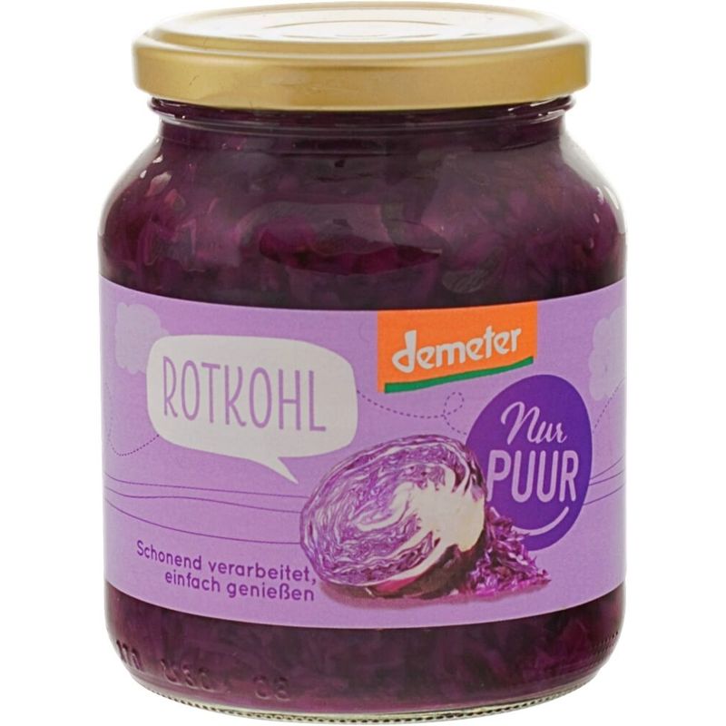 Nur Puur Rotkohl Demeter - Produktbild