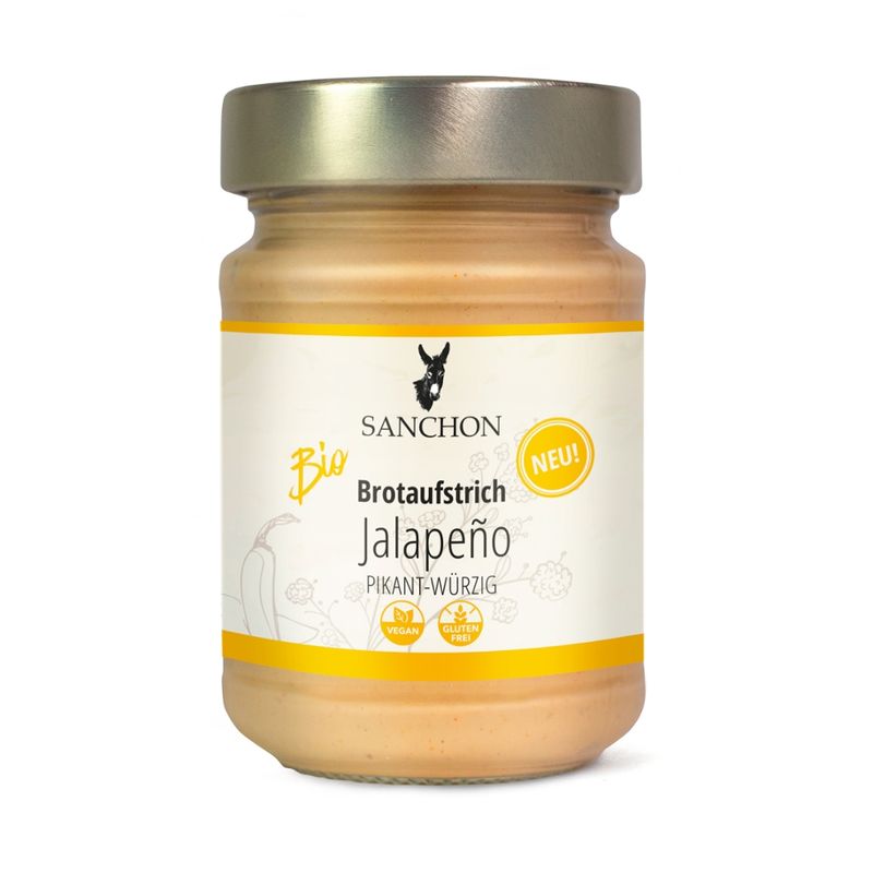 Sanchon Bio Brotaufstrich Jalapeño, SANCHON - Produktbild