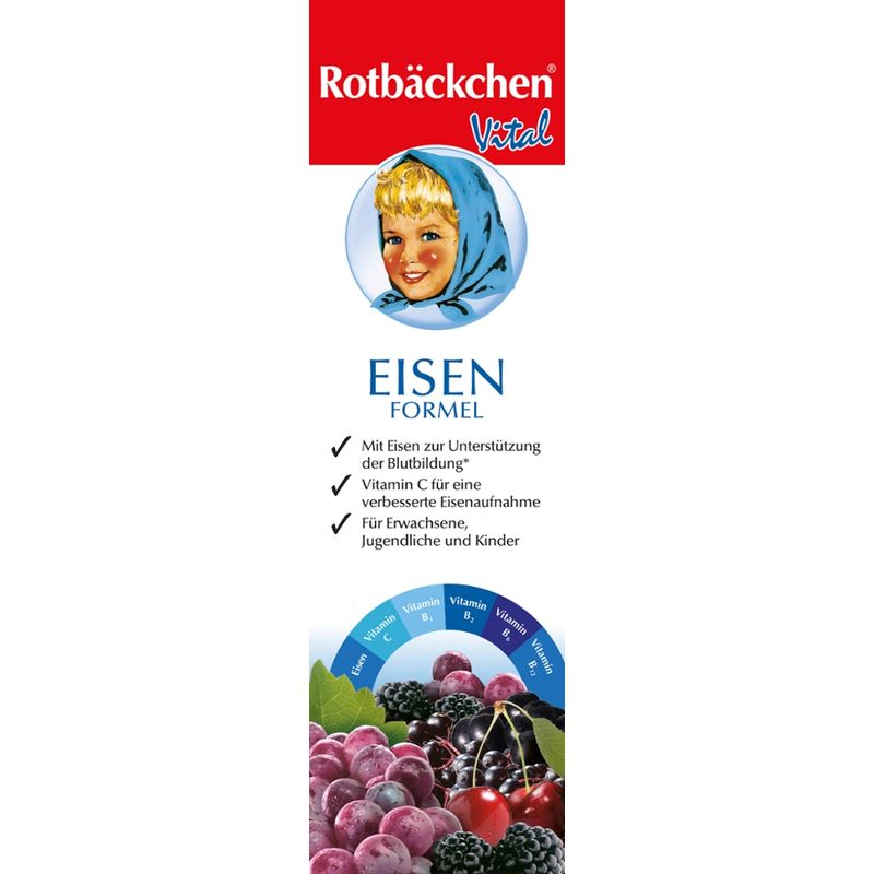 Rotbäckchen Rotbäckchen Vital Eisen Formel - Produktbild