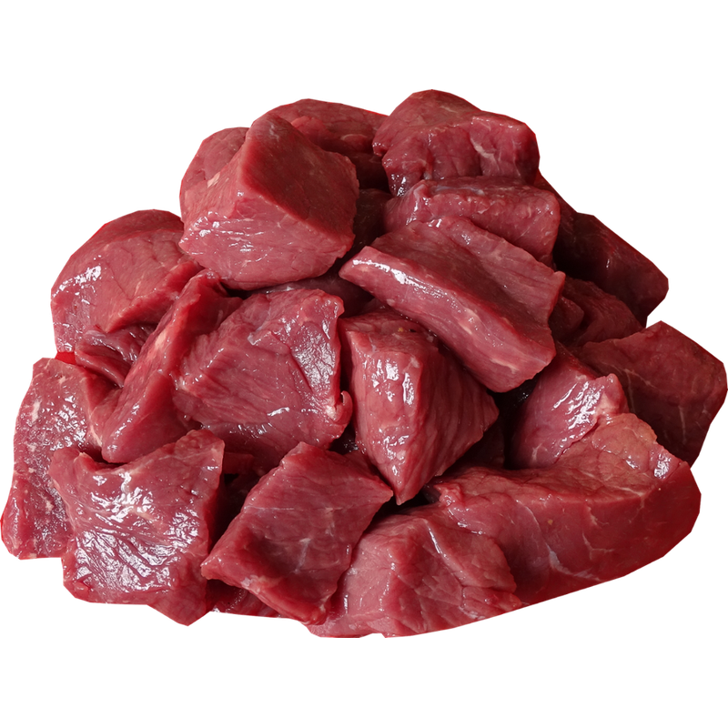Biometzgerei Pichler Bio-Rindergulasch aus der Schulter, geschnitten - Produktbild