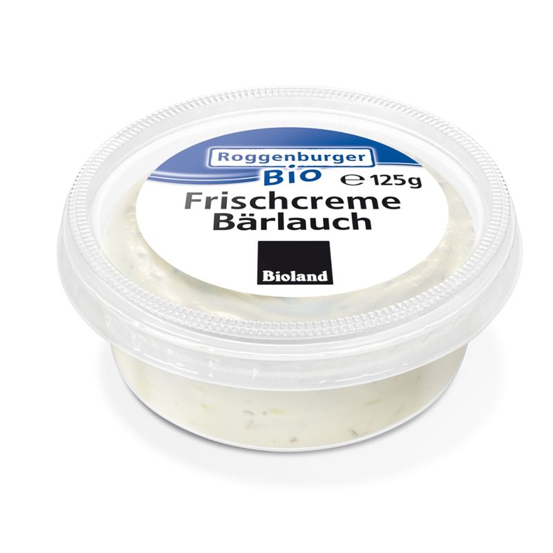 Roggenburger Bio Roggenburger Frischcreme Bärlauch 125 g PRE PACK - Produktbild
