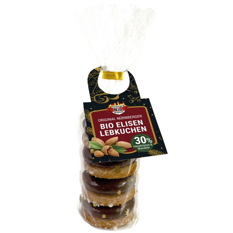 Nürnberger Bio Originale 8 Original Nürnberger Bio Elisenlebkuchen Mini - Produktbild