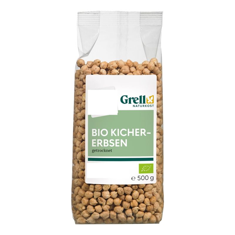 Grell Naturkost Kichererbsen getrocknet - Produktbild