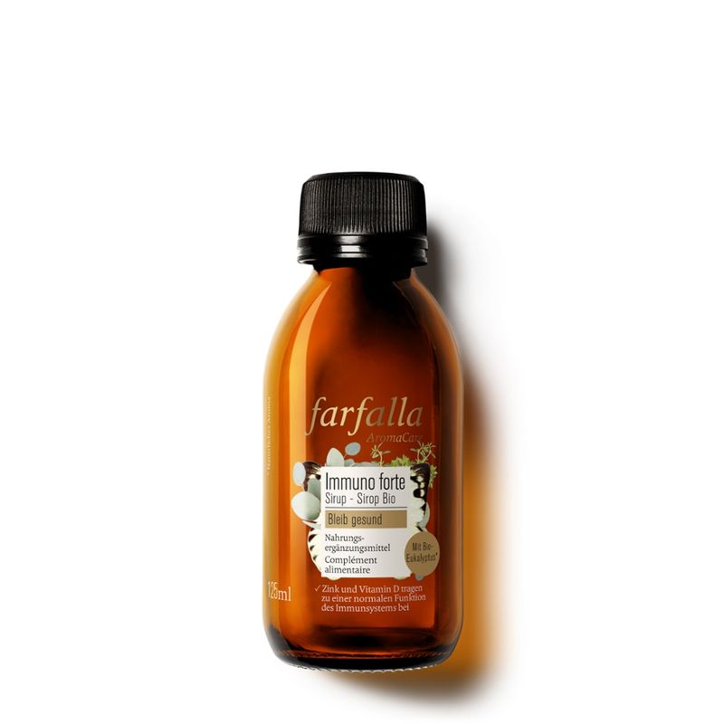 farfalla bleib gesund, Immuno Forte Sirup, 125ml - Produktbild