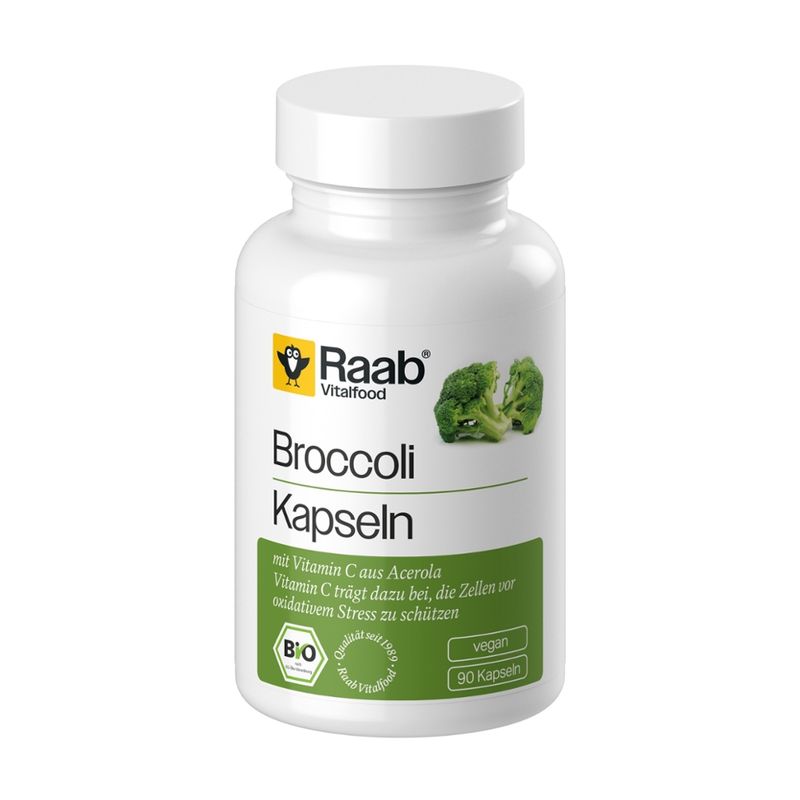 Raab Vitalfood BIO Broccoli Kapseln - Produktbild