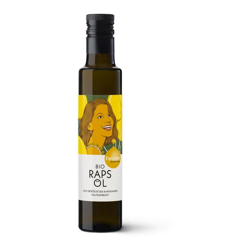 Ölmühle Fandler Fandler Bio-Rapsöl kaltgepresst, 500 ml - Produktbild